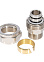 Муфта переходная 20х1/2"(Ø15) цанга/папа CTM CCM02012 (аналог ЗХ126) *10/140