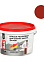 Краска резиновая для кровли цоколя фасада красно-коричневая 3 кг DALI *1/12/120