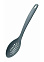 Ложка гарнирная с отверстиями пластм. "Basic" дл.280мм Темный-Серый арт.431287615 ("Бытпласт") *1/18