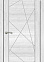 Дверь межкомнатная глухая ESTETICA 304 ПВХ Санторини Белый 700 мм BROZEX-WOOD *1