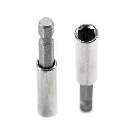 Адаптер для бит  60мм магнитный хвостовик 1/4" (554375) VIRA *1
