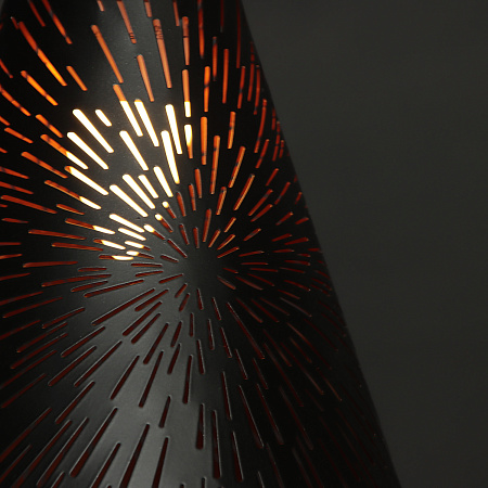 Люстра N5212/1H 1*40W  E27 (d-180; h-300/h800)  VERNER LIGHTING *1