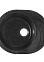 Мойка из искусственного камня овальная Черная глянцевая AG3C1 570х465х180 AGATA*1