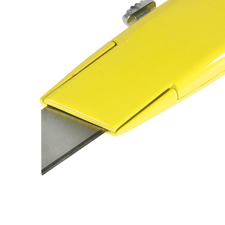 Нож строительный многофункциональный корпус металл автофиксация(3059703)888 *1/12/72