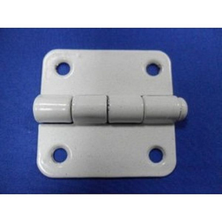 Петля накладная полимер.40мм белая ПН-40  Кунгур *10/500