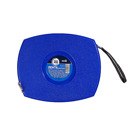 Рулетка 50м геодезическая пластик. корпус стальная лента арт.2502050 T4P *1/6/30