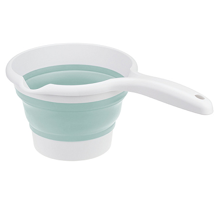 Ковш пластм.  СКЛАДНОЙ  1,0л "Флекс"  М1198  ("М-Пластика") *1/16