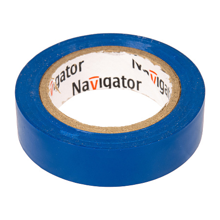 Изолента ПВХ 15мм х 10м СИНЯЯ Navigator 71233 *10/300