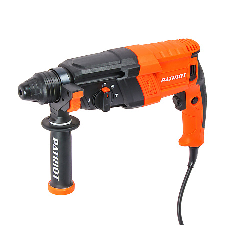 Перфоратор  770Вт 3режима 0-1350об/мин 0-5500уд/мин 2,6Дж кейс RH 243 PATRIOT *1/4