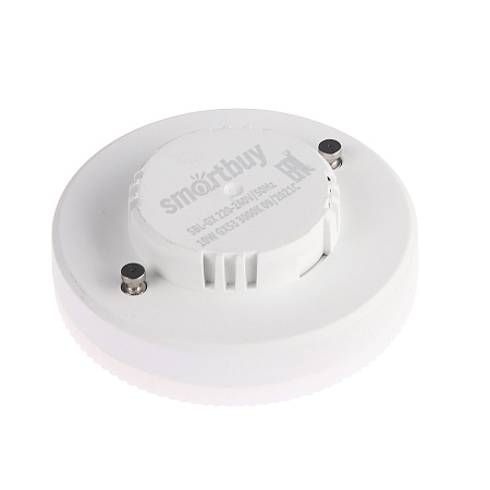 Лампа светодиодная 10W GX53 таблетка 3К теплый Smartbuy *10/100