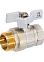 Кран шаровый 3/4" (Ø20) М/П бабочка СТМ (СТАНДАРТ) CWFMB034 (аналог ЗФ774) *1/15/120