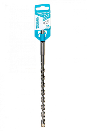 Бур по бетону 10*210мм SDS-plus 4 грани (511021) Quadro Rennbohr *1/25