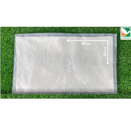Мат для выращивания МИКРОзелени, рассады 3-слойный, р-р 30х50см "Агротекс" *1/50