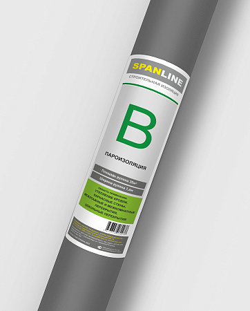 Мембрана SPANLINE B (пароизоляция, ш 1,6м,35м2 ) *1