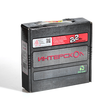 Дрель-шуруповерт 12В 2скор.0-400/0-1400об/мин 28Нм 2Ач 2аккум LI-ION ДА-12ЭР ИНТЕРСКОЛ *1/10