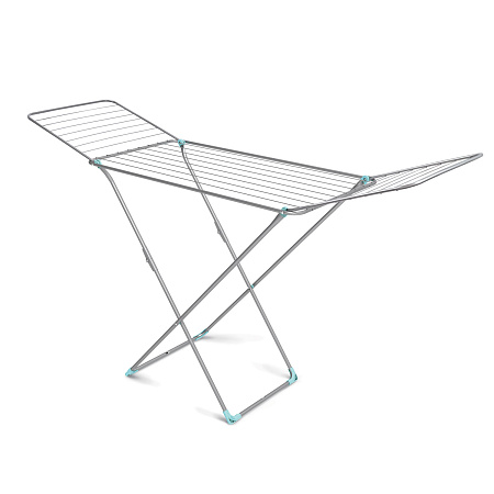 Сушилка для белья напольная "Ника" дл.суш.пол.20м, выс.1,1м, шир.54см Серебр.(Белый) СБ2 *1/6/84