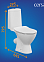 Унитаз-компакт FLAVIS 031, 3/6 с кр.дюропл. slim Lift, easy off Cersanit *1/12