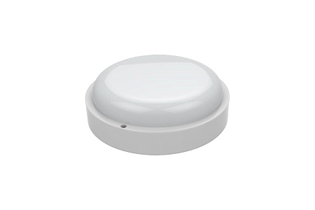 Светильник накладной светодиодный 20Вт 4,0К 1620Лм IP65 D175x52 круг белый ЖКХ Gauss 126411220 *1/40