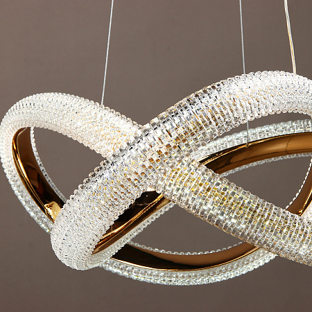 Люстра 9233/96W Gold  450 мм 3 реж., пульт S=160м2  VERNER LIGHTING *1