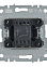Механизм выключателя "BRITE" 1кл. белый IEK BR-V10-0-10-K01  *10