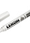 Маркер строительный перманентный белый арт.012393 LEKON EXTRA WHITE *10/60/1200