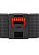 Ящик д/инструмента пластм. "Blocker Techniker 18" черный BR3748ЧР *1/9