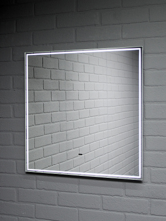 Зеркало /Sansa/ "Лион" 600*600 LED-подсветка, сенсорный выключатель *1/10
