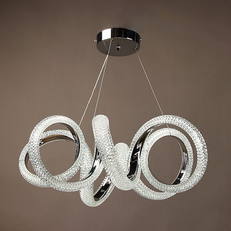 Люстра 9232/140W Chrome  530 мм 3 реж., пульт S=20м2  VERNER LIGHTING *1