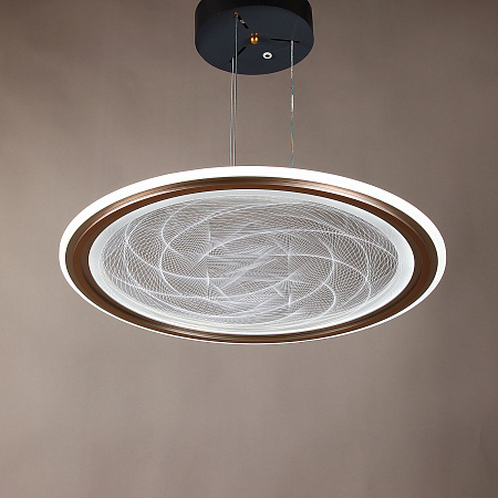 Люстра 9260 H/130W gold 530 мм 3 реж., пульт S=25м2  VERNER LIGHTING *1