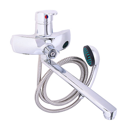 Смеситель д/ванны ROEGEN RC110F однорычажный, 40 мм, со встроенным дивертором *1/10