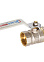 Кран шаровый 1/2" (Ø15) М/М ручка СТМ (СТАНДАРТ) CWFFH012 (аналог ЗФ767)*1/20/160