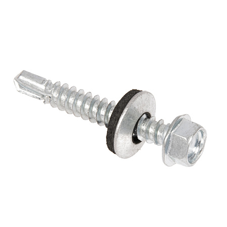 Саморезы кровельные BROZEX 5,5*38 цинк (10кг) промтара *10