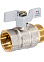 Кран шаровый 3/4" (Ø20) М/П бабочка СТМ (СТАНДАРТ) CWFMB034 (аналог ЗФ774) *1/15/120