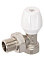 Клапан радиаторный регулирующий угловой 1/2"(Ø15) М/П CTM CARAVH12 *1/15