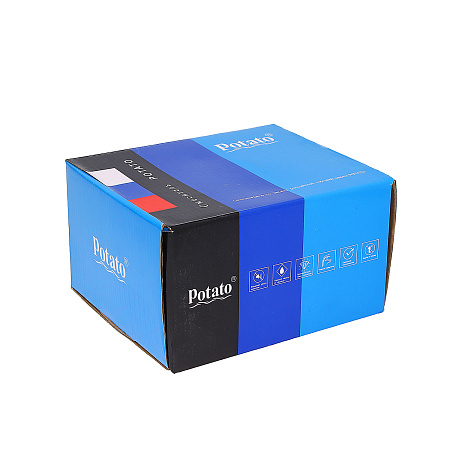 Смеситель д/душа "Potato" P2030-6 (черный) *1/10