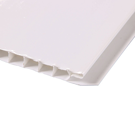 Панель ПВХ Белая лакирован. 0,375м*2,7м  *10шт