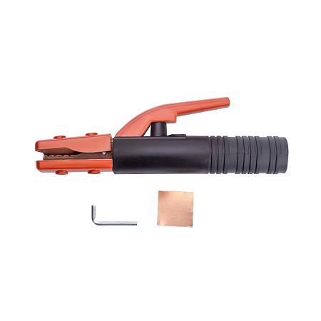 Электрододержатель 300А прижимной электрод 1,5-5,0мм американский тип ЕНМ-300А FoxWeld *1/25