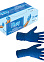 Перчатки латексные прочные XL (супер-большой) коробка 50шт (25пар) Синие HR04G "А.Д.М" *1/10