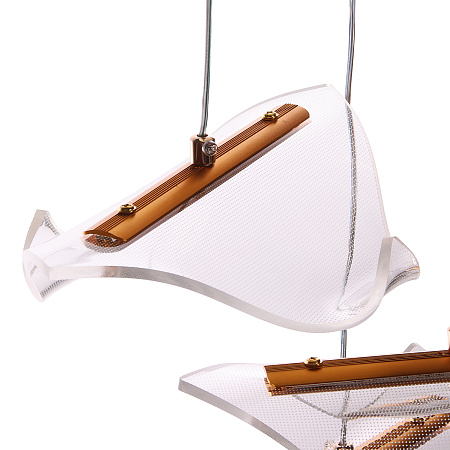 Люстра S2121/3 WT LED 3000К-6500К (h=800, d=360) б/пульта  VERNER LIGHTING *1