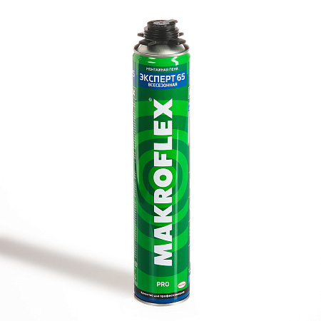 Пена монтажная профес  1000мл/1000гр летняя"Макрофлекс Мега 65 ПРО 3003346 до 65 л    *1/12