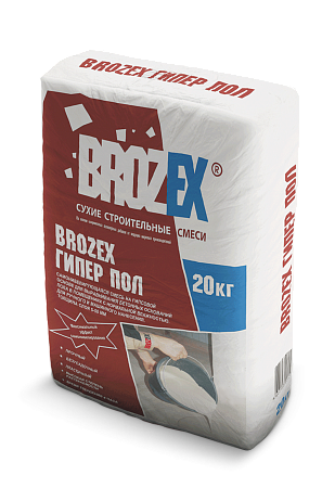 Ровнитель для пола NF-450 Гипер Нивелир 20кг BROZEX *1/56