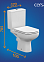 Унитаз-компакт COLOUR CLEAN ON 011 3/5 кр.дюр. slim lift,easy-off,  белый Cersanit *1/9