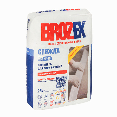 Стяжка для пола NF 40 (М-200) 25кг BROZEX *1/56