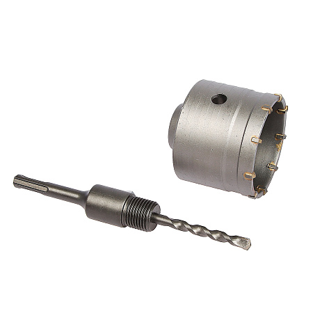 Коронка по бетону  75мм ударная твердосплавная центрирующее сверло (2708602) Т4Р *1/20**