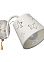 Бра N1969/1W WG E27 1*40Вт (190*300*140)  VERNER LIGHTING *1