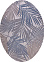 Ковер Декора колор (55015_53111) Овал 0,8х1,5 *1