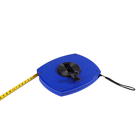 Рулетка 50м геодезическая пластик. корпус стальная лента арт.2502050 T4P *1/6/30