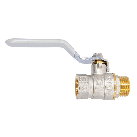 Кран шаровый 1/2" (Ø15) М/П ручка СТМ (СТАНДАРТ) CWFMH012 (аналог ЗФ768) *1/17/136