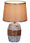 Лампа настольная 15687-0.7-01DY Е14 40Вт (керамика+абажур) *1
