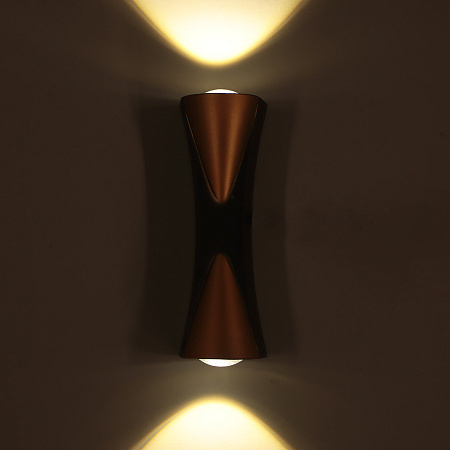 Светильник настенный (спот) B212 BK+GD  10W черный  VERNER LIGHTING *1/50